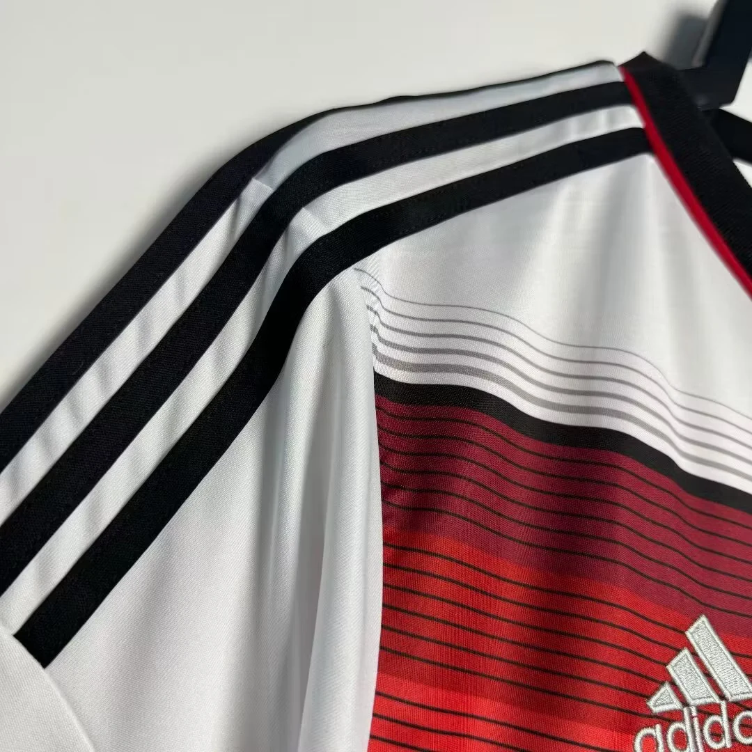 2014 Germany Home Retro Jersey view 8