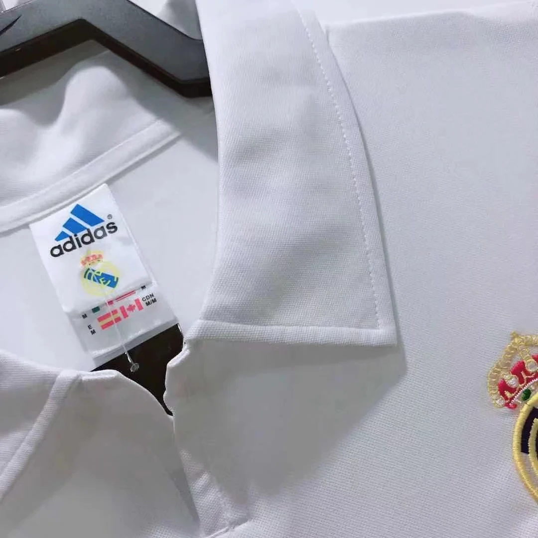 2002-03 Real Madrid Home Retro Jersey - Champions League Edition view 5