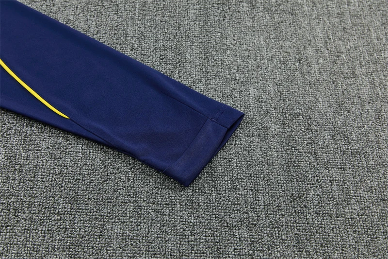 2026-27 Brazil Royal Blue Half-Zip Training Jersey view 10