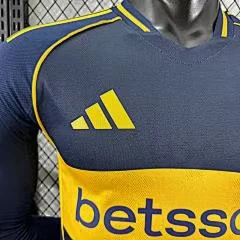 2025-26 Boca Home Long Sleeve Jersey - Player Edition view 4