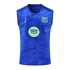 2025-26 Barcelona vest training jersey view 4