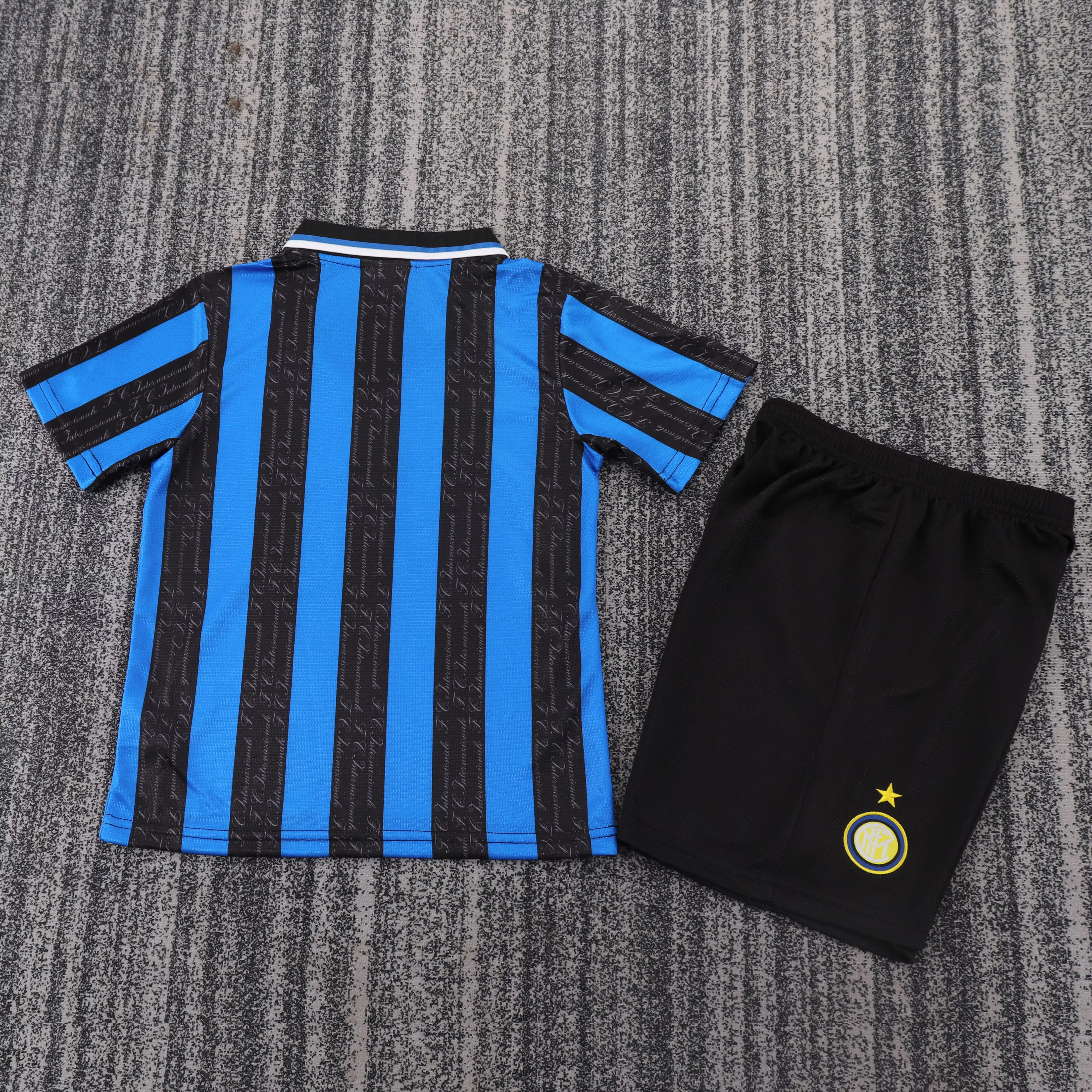 1997-98 Inter Milan Home Retro Shirt - Kids Sizes view 2