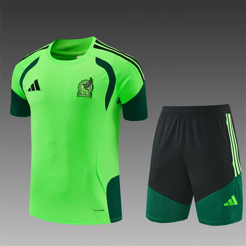 2026-27 Mexico Green Short-Sleeve Training Jersey view 3