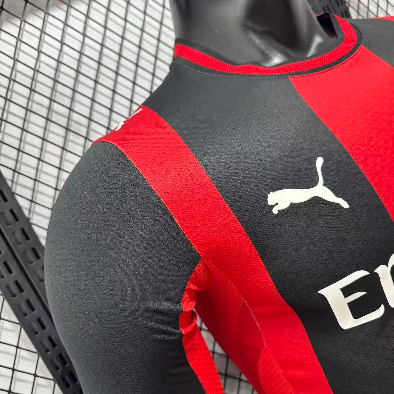 2026-27 AC Milan Home Long-Sleeve Jersey – Player Version view 6