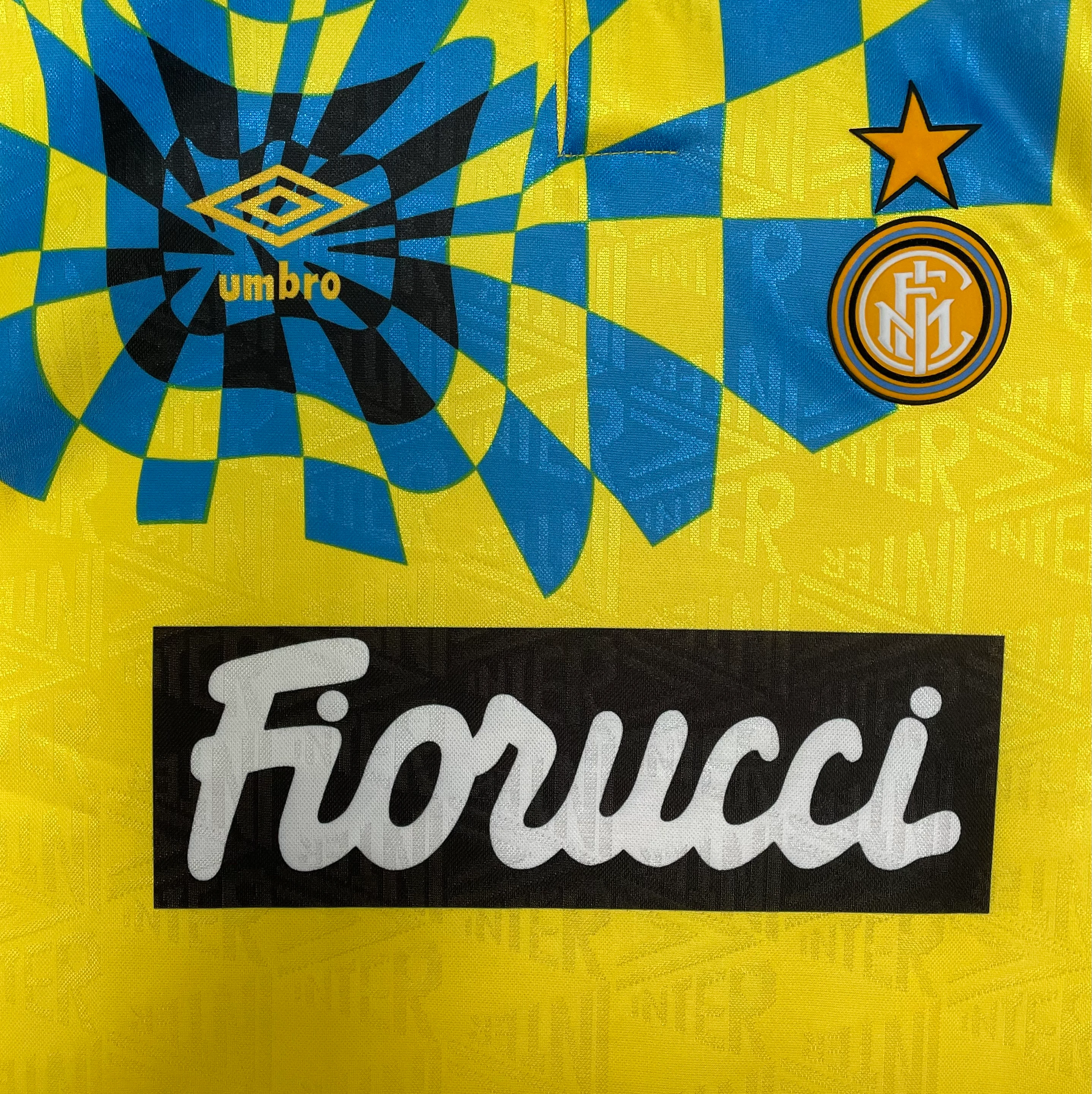 1992–94 Inter Milan Second Away Retro Jersey view 6