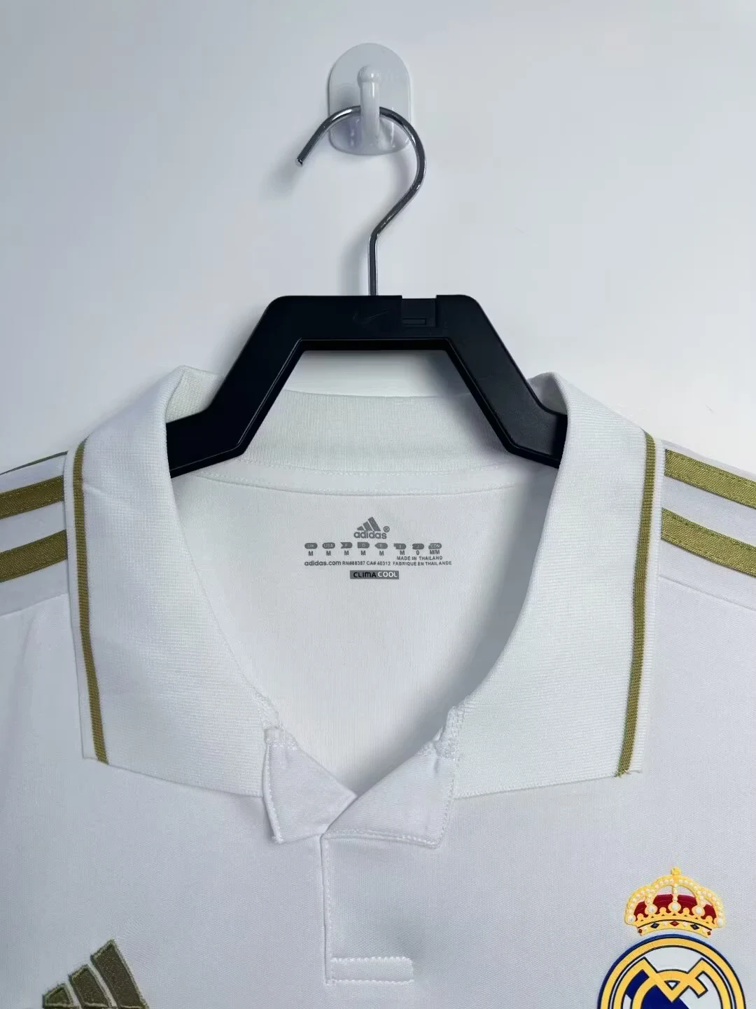 2011-12 Real Madrid Home Long Sleeve Retro Jersey view 11