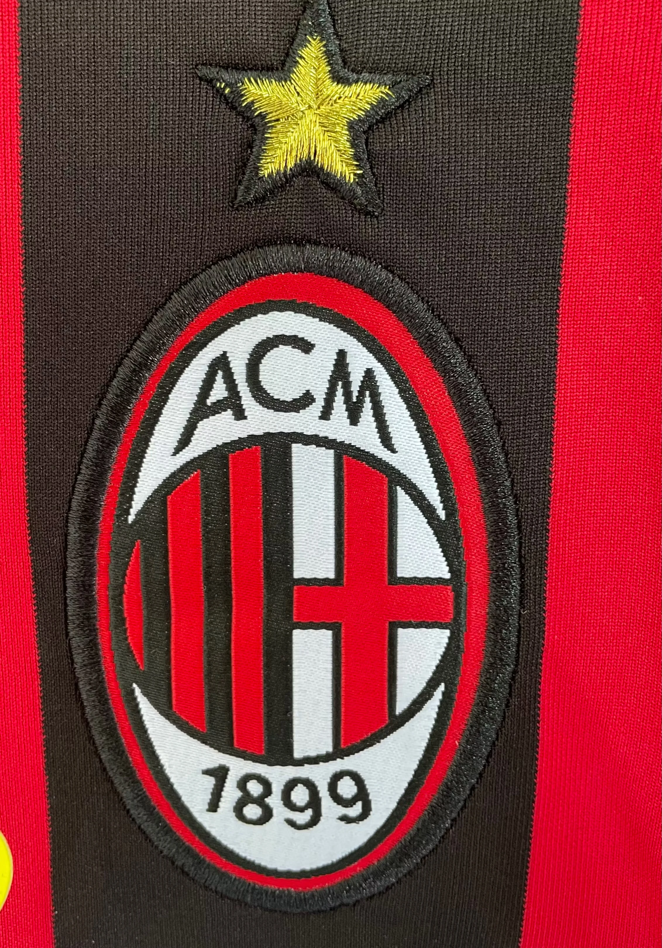 2006-07 AC Home Long Sleeve Retro Jersey view 7