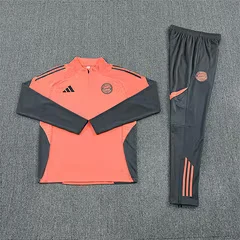 2025-26 Bayern Munich Orange Half-Pull Training Jersey view 16