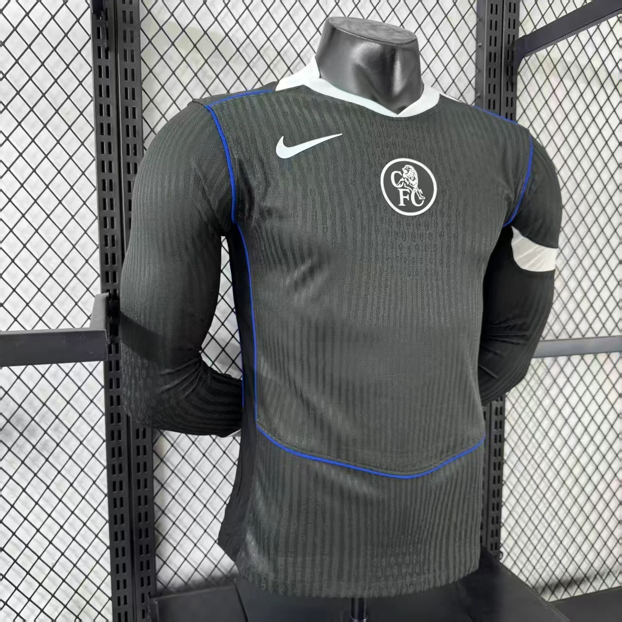2025-26 Chelsea Third Away Long-Sleeve Jersey – Player Version view 9