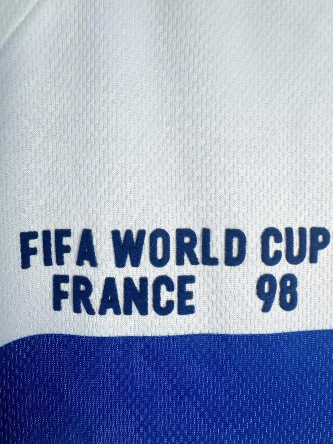 1998 France Away Long Sleeve Retro Jersey view 6