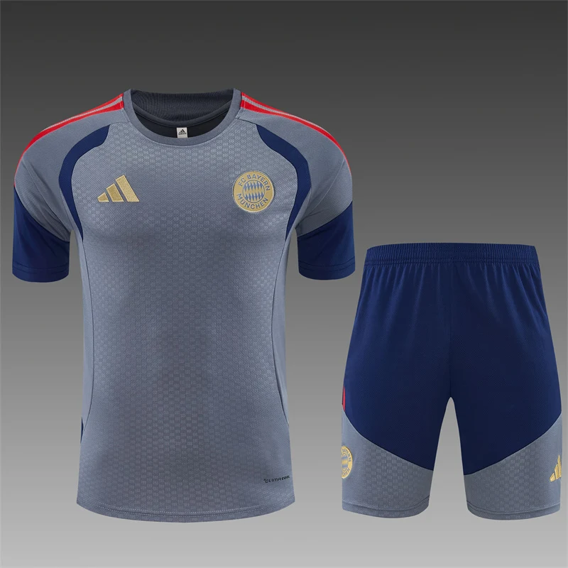 2026-27 Bayern Munich Dark Grey Short-Sleeve Training Jersey view 3