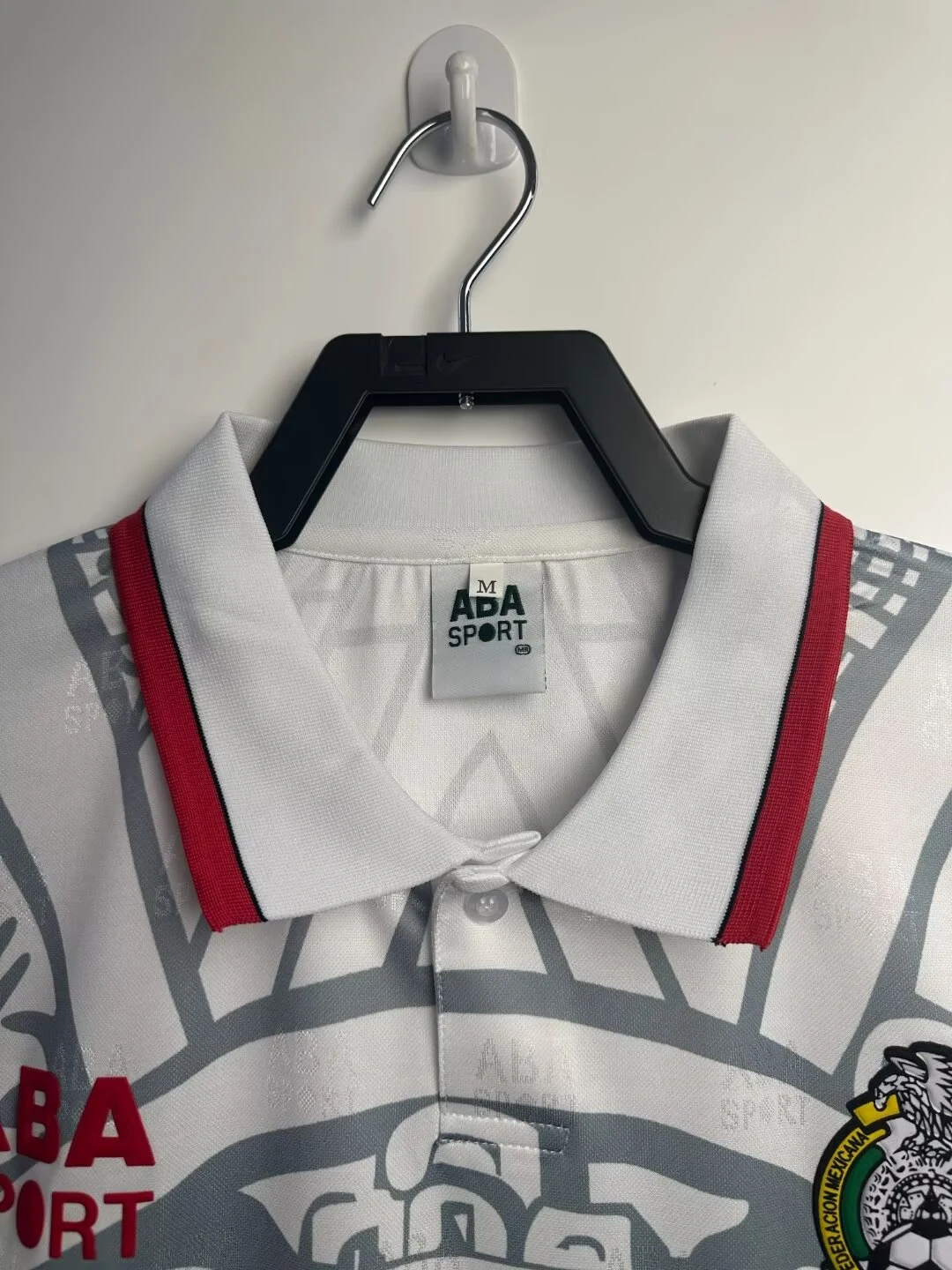 1998 Mexico Away Jacquard Retro Jersey view 6