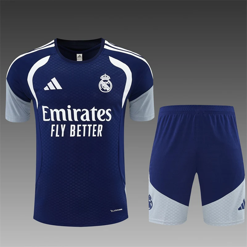 2026-27 Real Madrid Royal Blue Short-Sleeve Training Jersey view 15