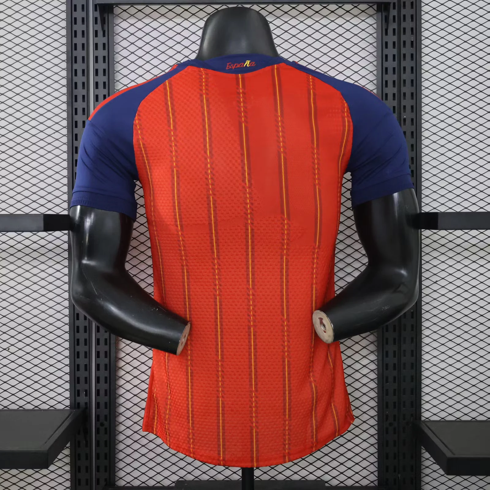 2026-27 Spain Home Jersey (with two stars) – Player Version view 2