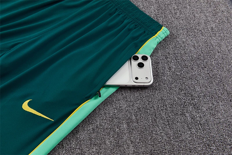 2026-27 Brazil Dark Green Half-Zip Training Jersey view 10