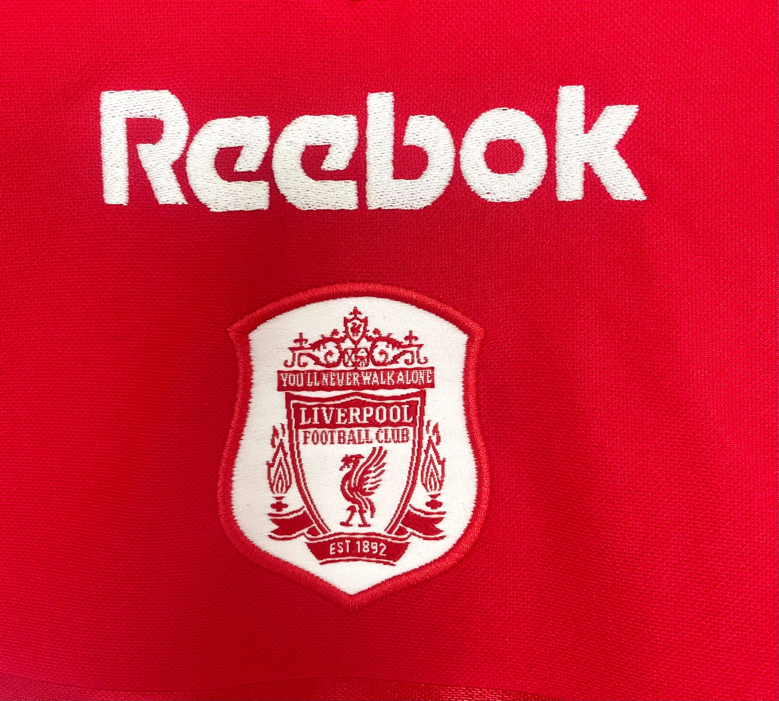 2000-01 Liverpool Home Retro Jersey view 4