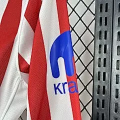 2025-26 Atletico Madrid Home Long-Sleeve Jersey - Fan Edition view 3
