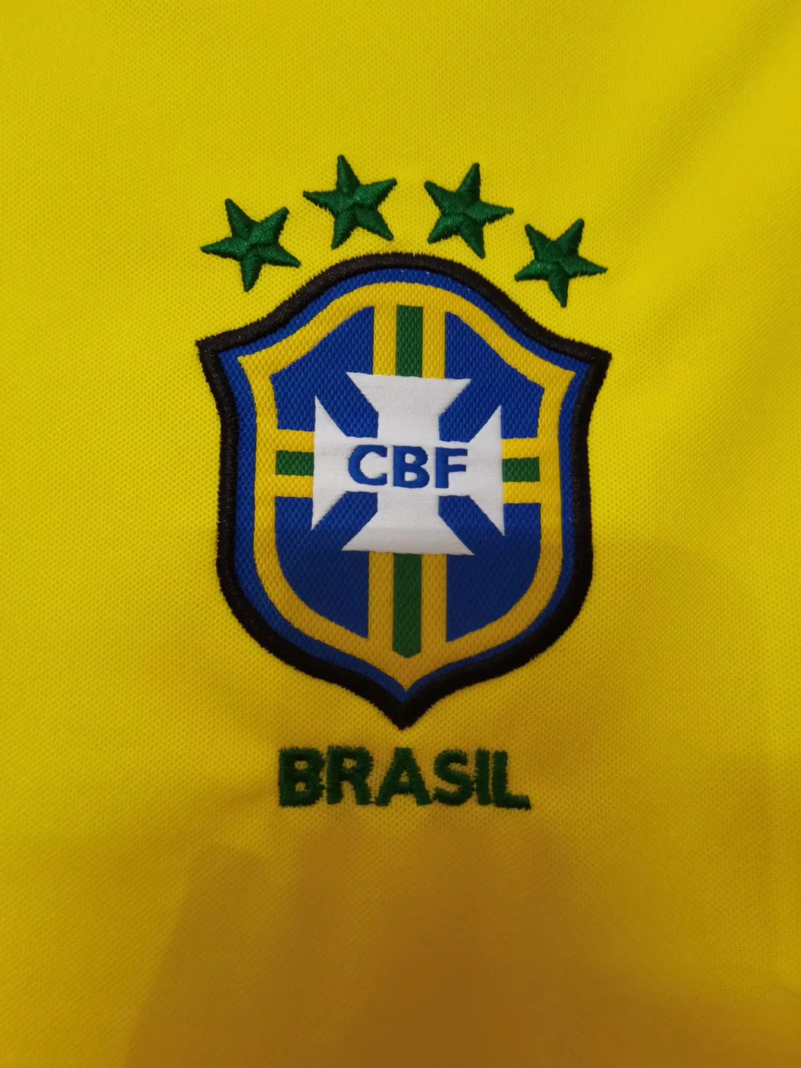 1998 Brazil Home Retro Jersey view 9