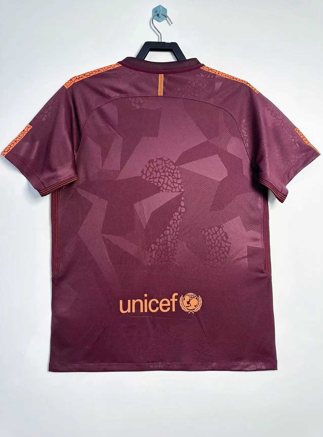 2017-18 Barcelona Away Retro Jersey view 2