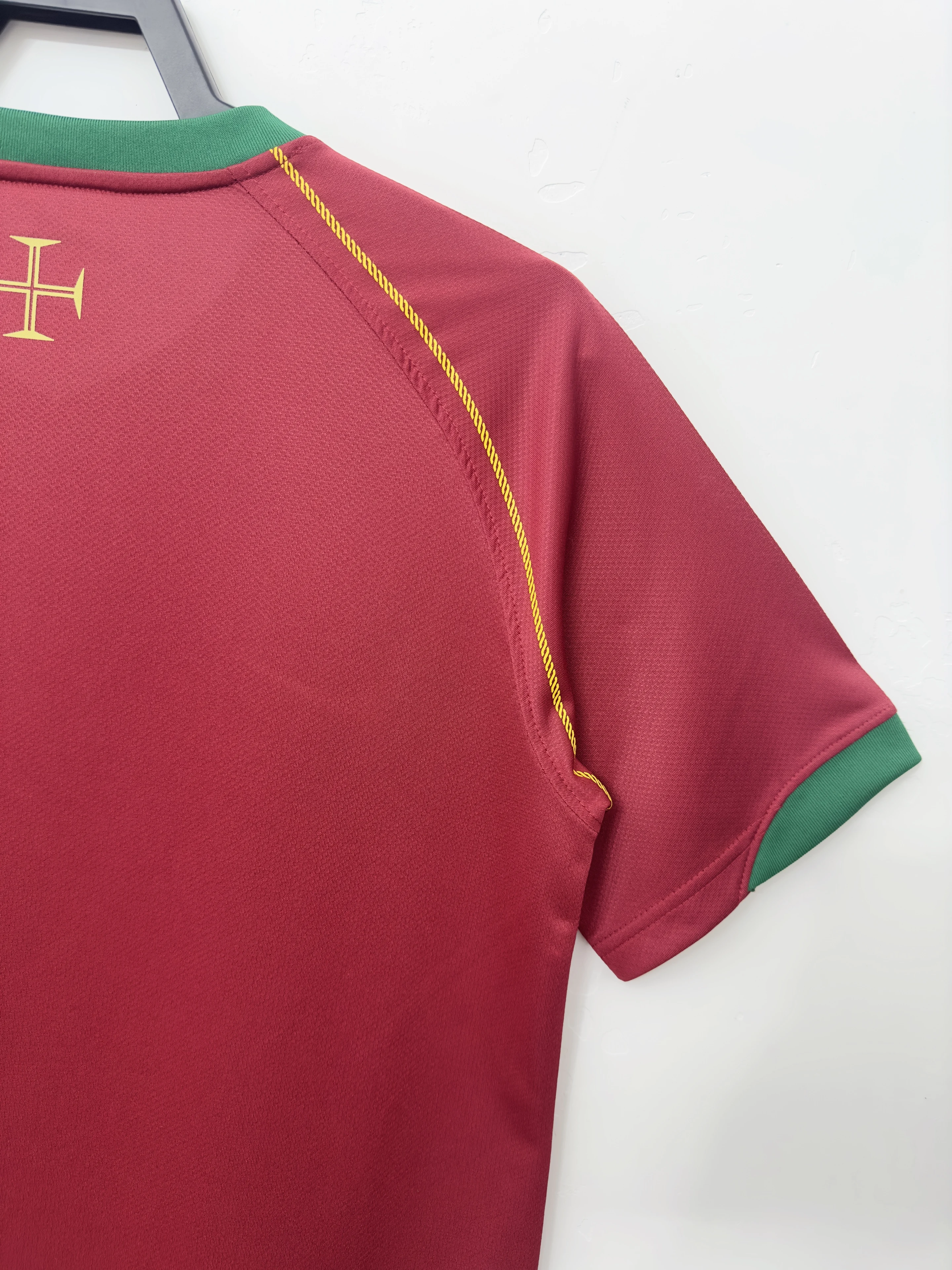 2006 Portugal Home Retro Jersey view 5