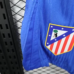 2025-26 Atletico Madrid Home Shorts - Player Edition view 4