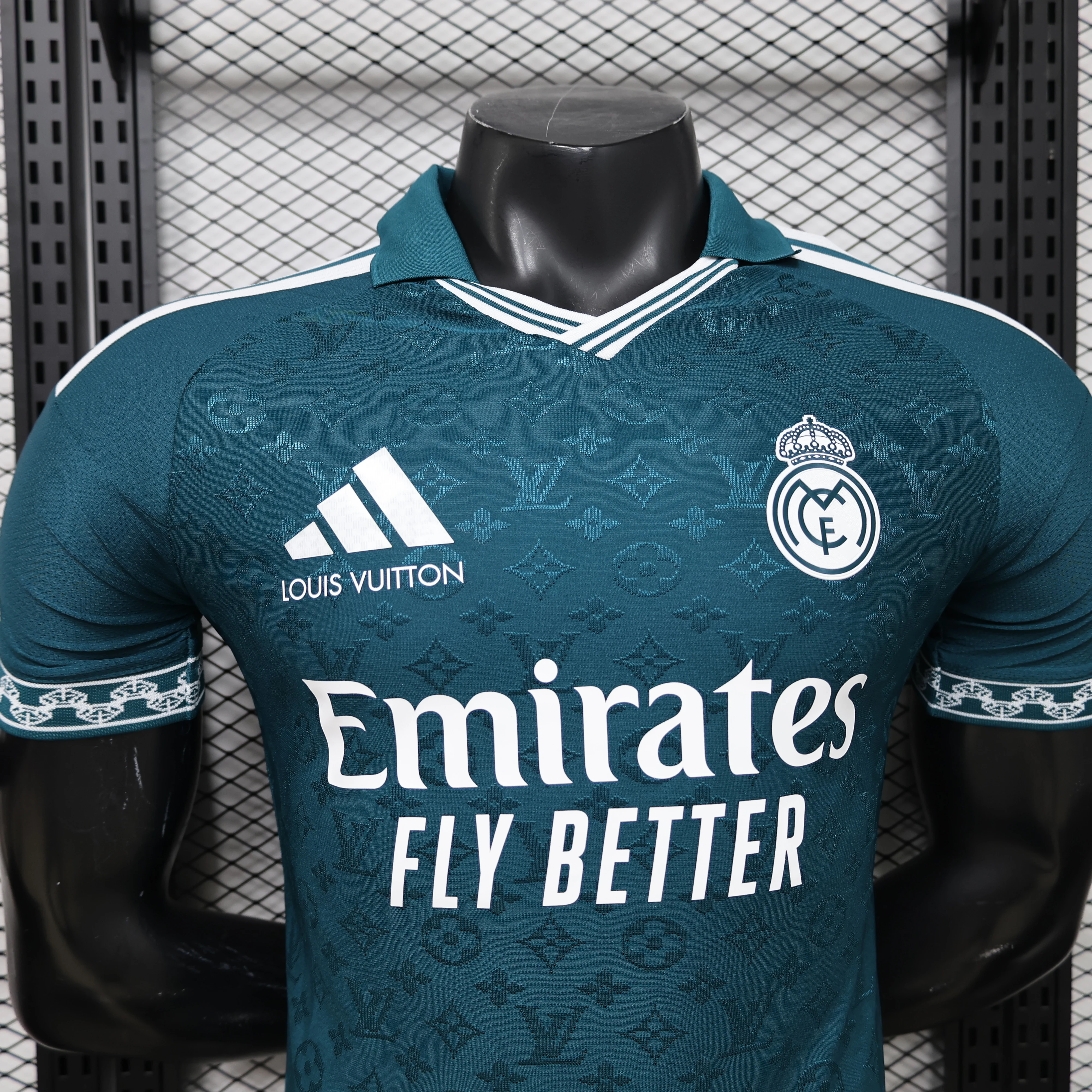 2026-27 Real Madrid Louis Vuitton Collaboration Jersey - Player Edition view 3