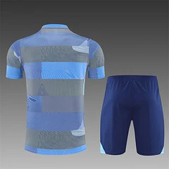 2025-26 Real Madrid Light Blue [Camouflage] Short Sleeve Training Jersey view 2