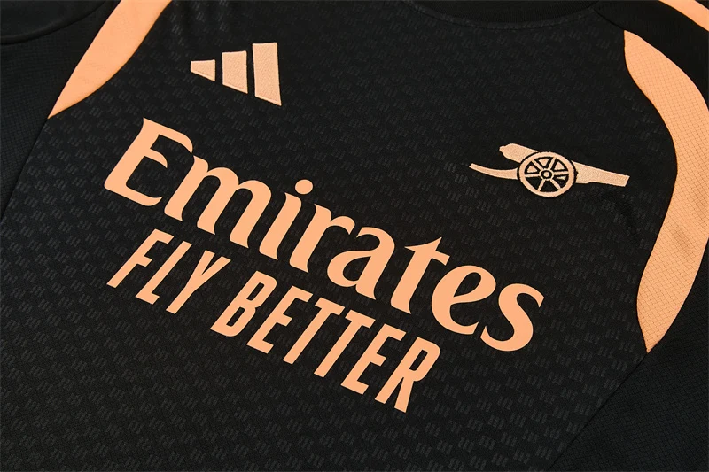 2026-27 Arsenal Black Short-Sleeve Training Jersey view 8