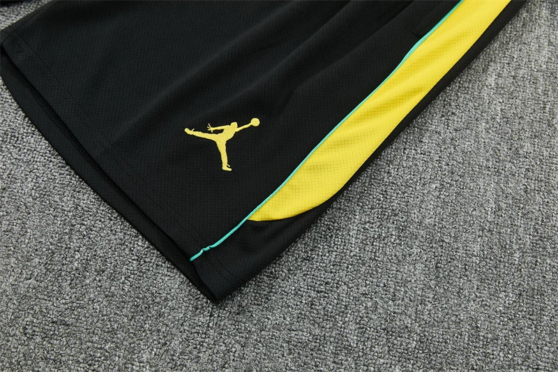 2026-27 Brazil Jordan Light Green Short-Sleeve Training Jersey view 10