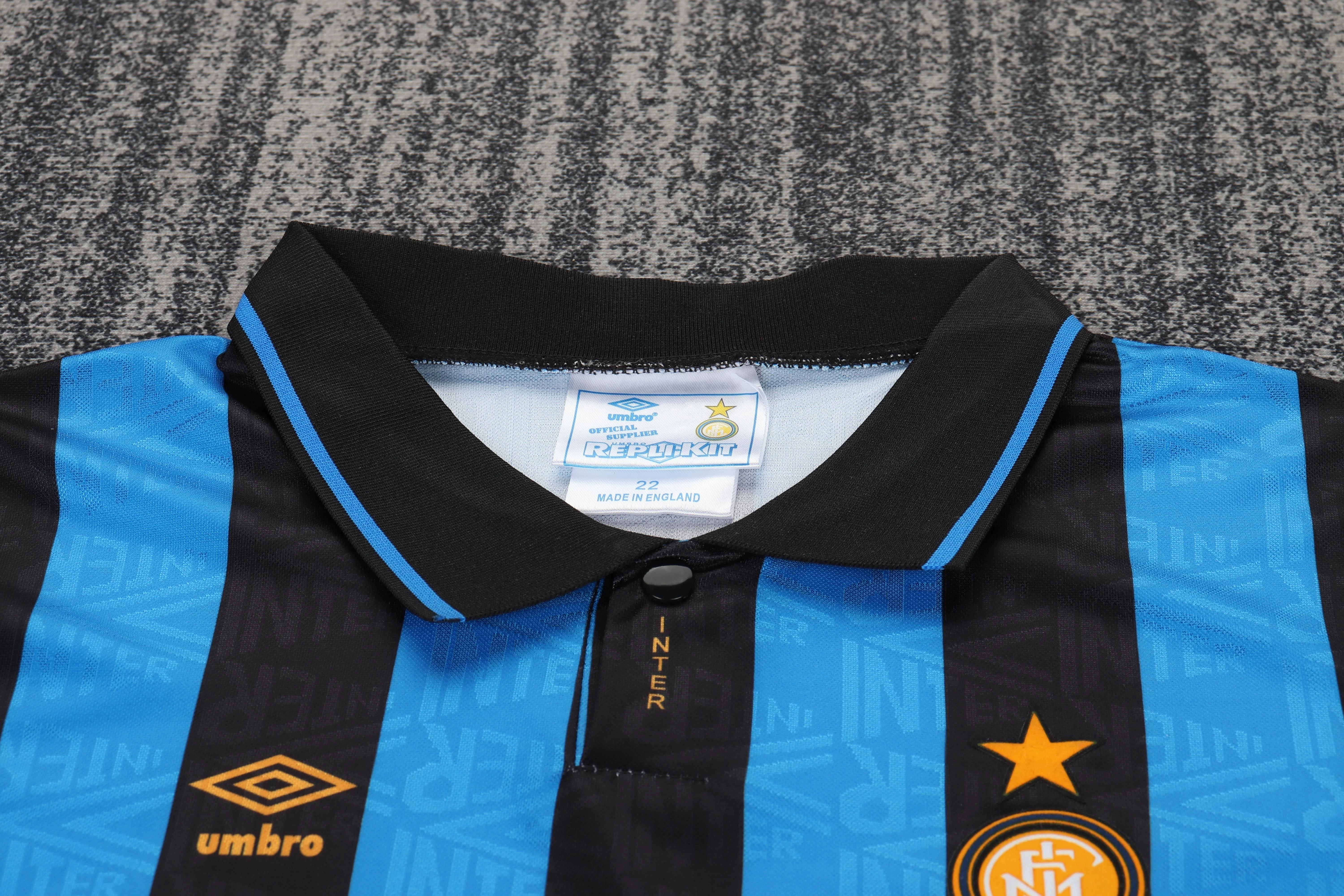 1992-94 Inter Milan Away Retro Jersey – Kids' view 3