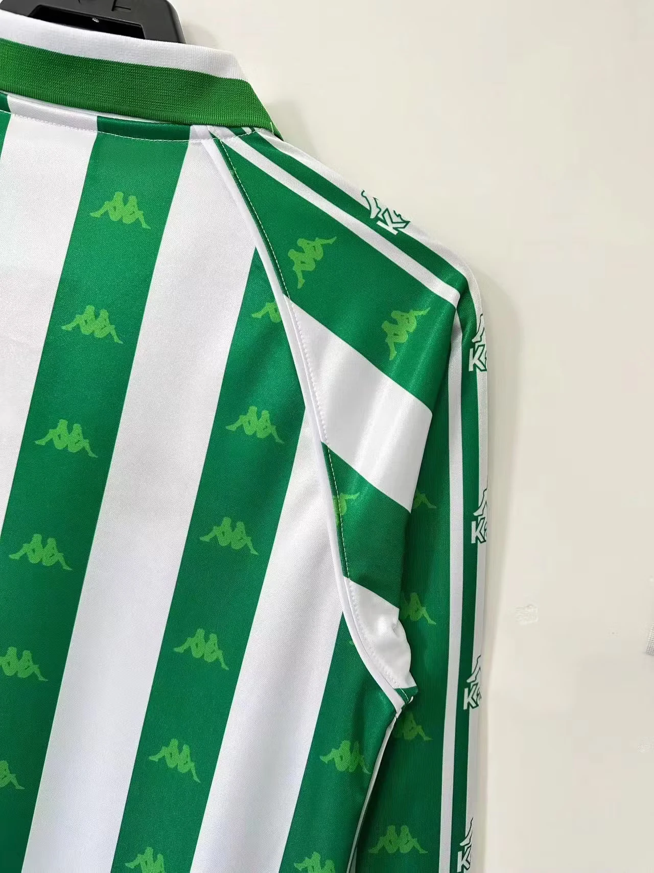 1995-97 Real Betis Home Long Sleeve Retro Shirt - No Ads view 3