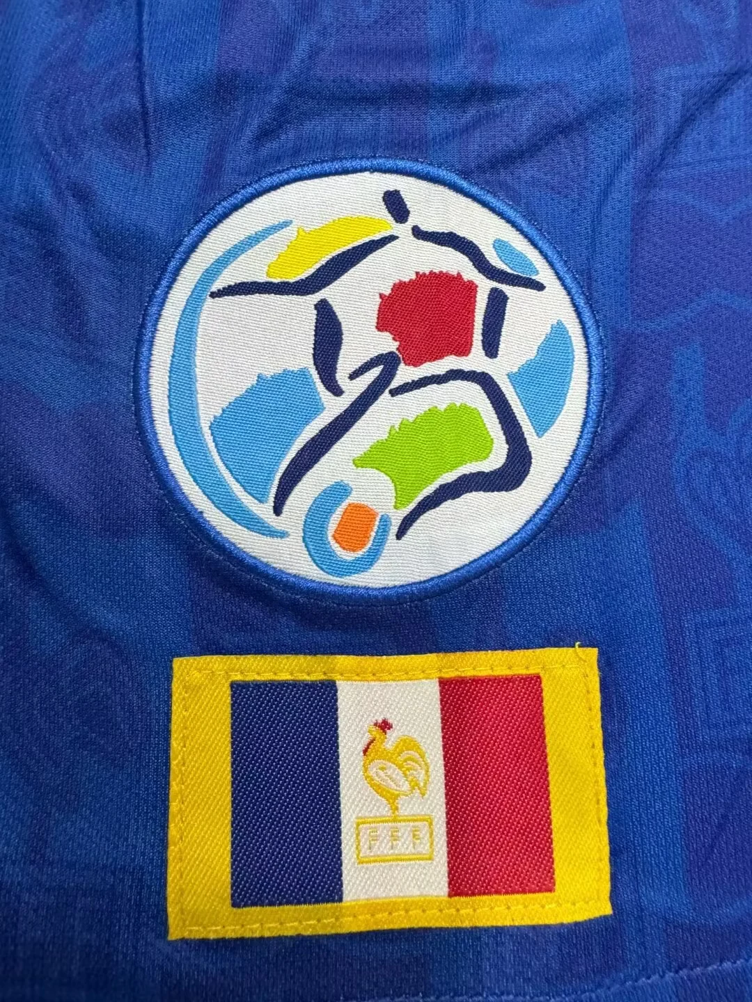 1996 France Home Retro Jersey view 7