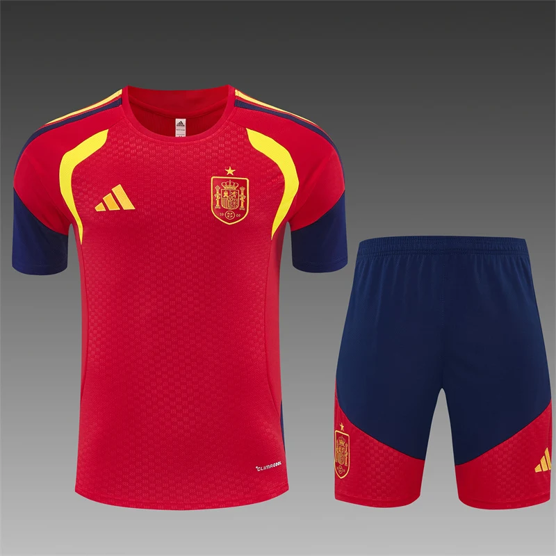 2026-27 Spain Red Short-Sleeve Training Jersey view 16