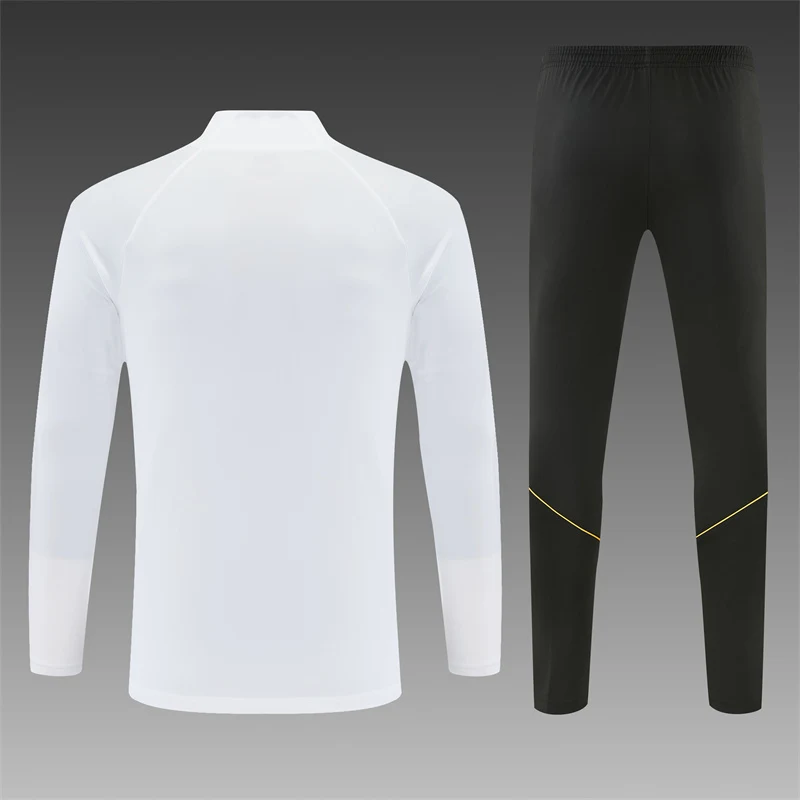 2026-27 Barcelona Red and White Half-Zip Training Jersey view 2