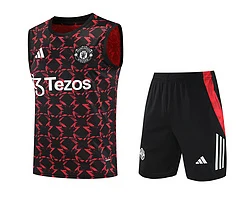 2025-26 Manchester United training vest jersey view 5