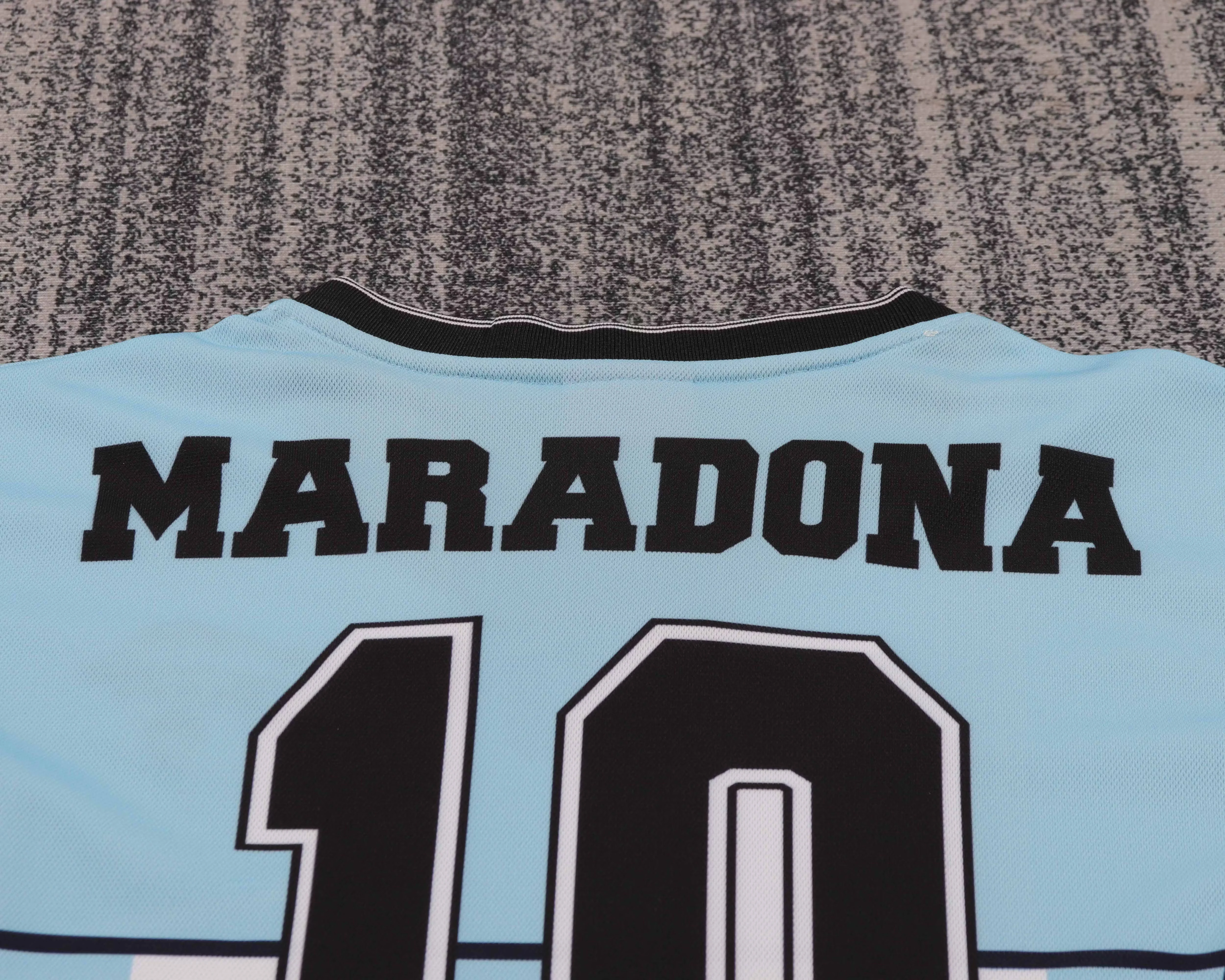 2001 Argentina Maradona Commemorative Edition Retro Shirt - Kids Size view 9