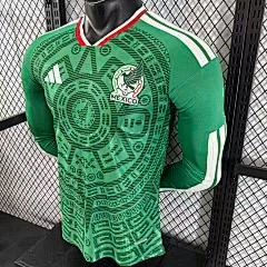 2026-27 Mexico Home Long-Sleeve Jersey - Player Version view 7