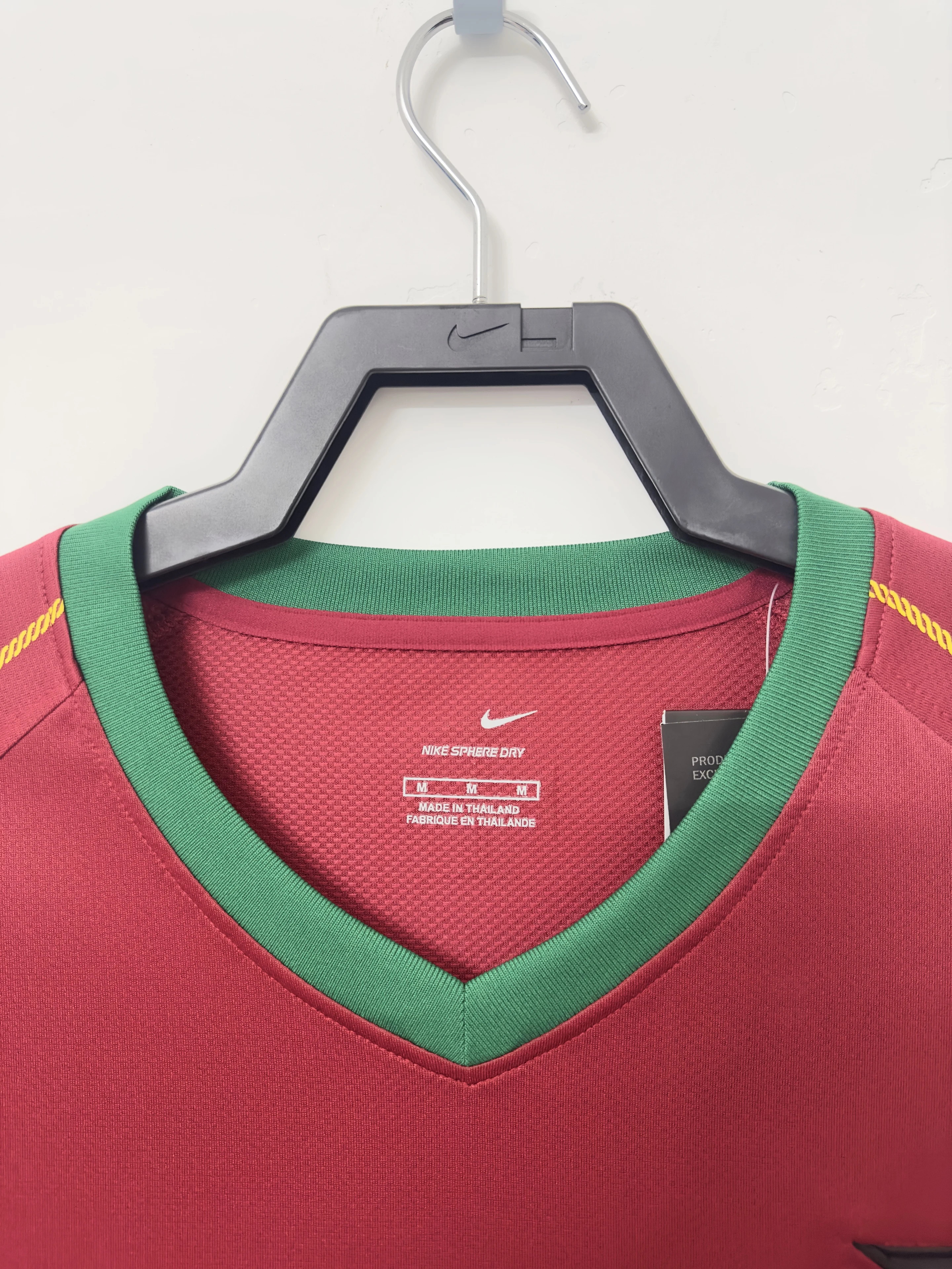 2006 Portugal Home Retro Jersey view 7