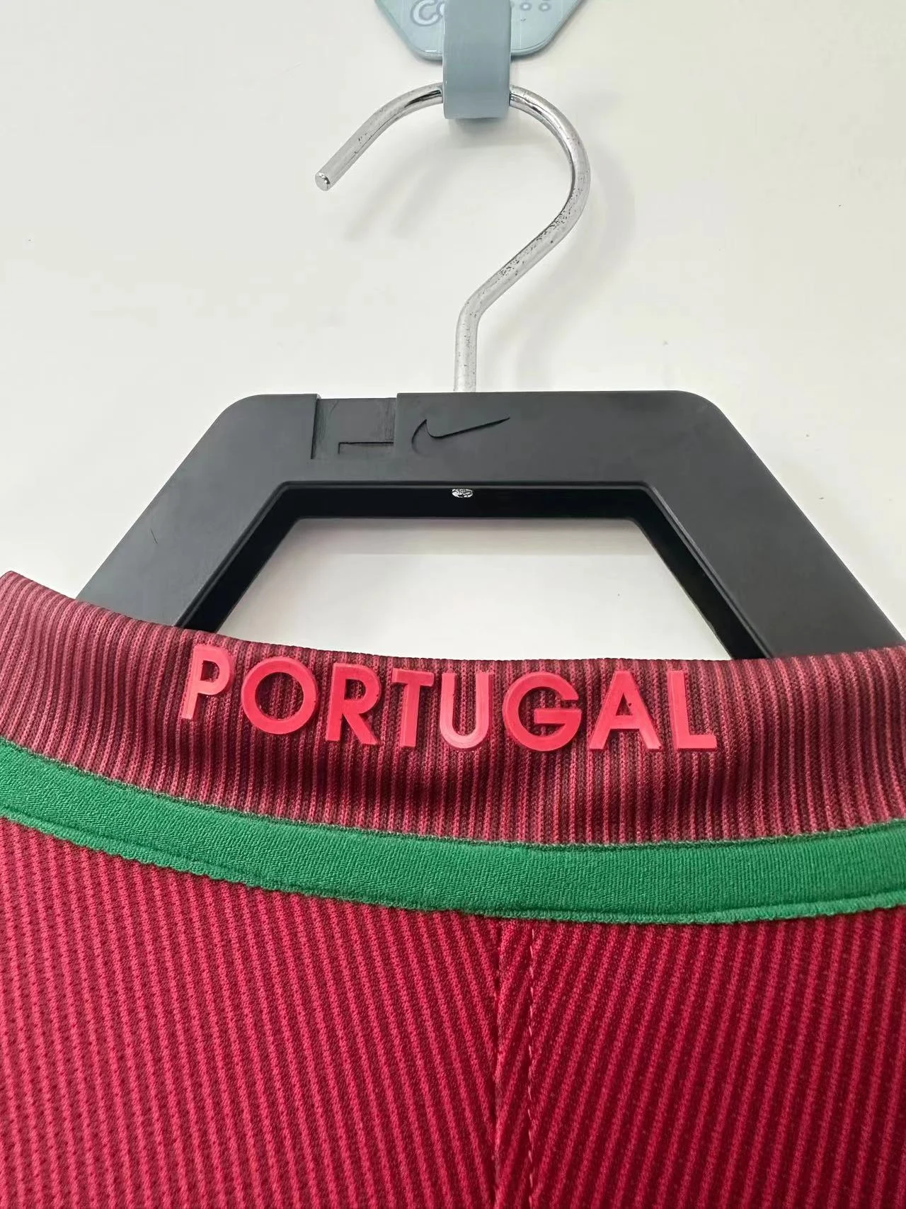 2016 Portugal Home Retro Jersey view 8