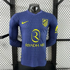 2025-26 Atletico Madrid Away Long Sleeve Shirt - Player Edition. view 10