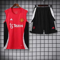 2024-25 Manchester United training vest jersey view 18