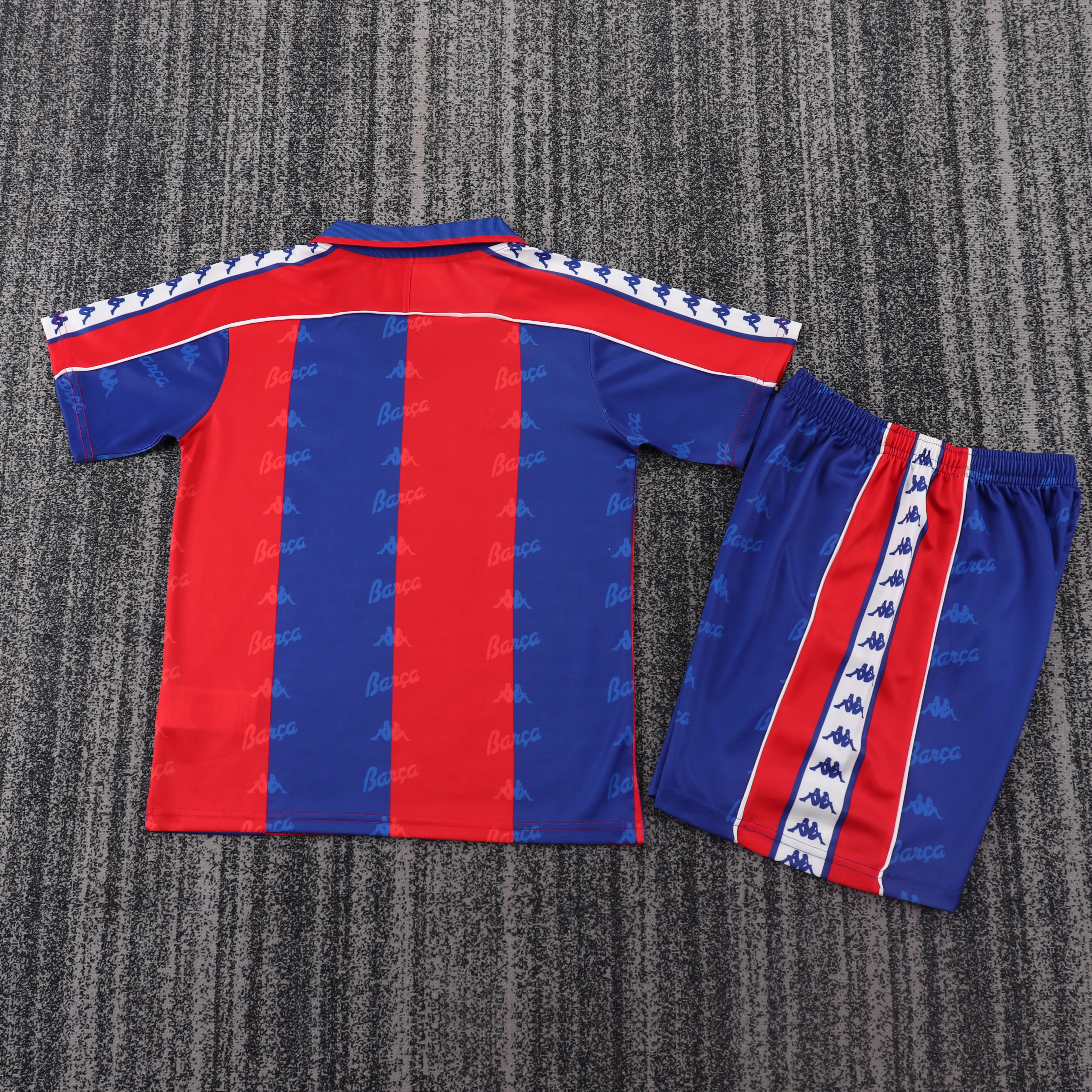 1992-95 Barcelona Home Retro Shirt - Kids Sizes view 2