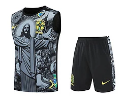 2025-26 Brazil vest training jersey view 10
