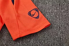 2025-26 Barcelona Orange T90 Short Sleeve Training Jersey view 10
