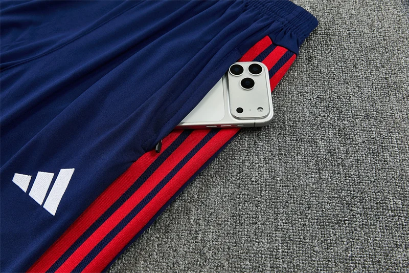 2026-27 Lyon Royal Blue Half-Zip Training Jersey view 4