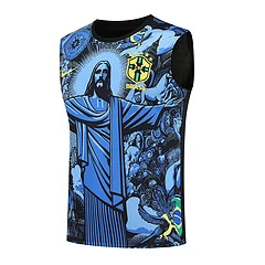 2025-26 Brazil vest training jersey view 7