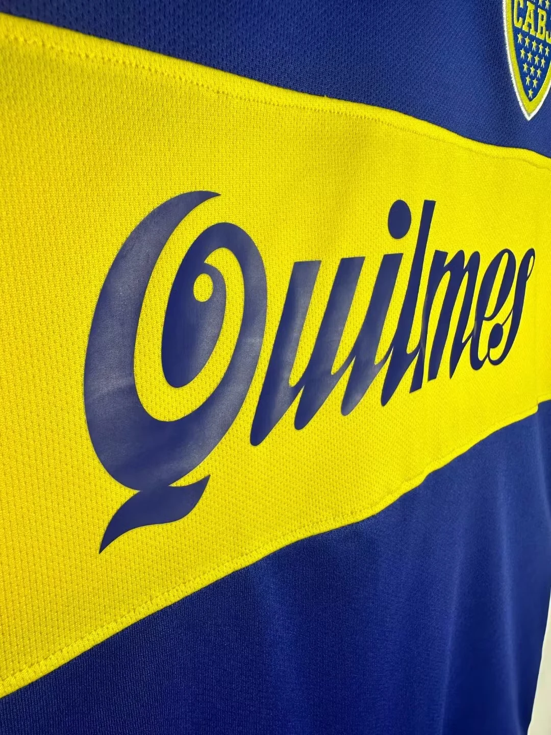 2000-01 Boca home retro jersey view 9