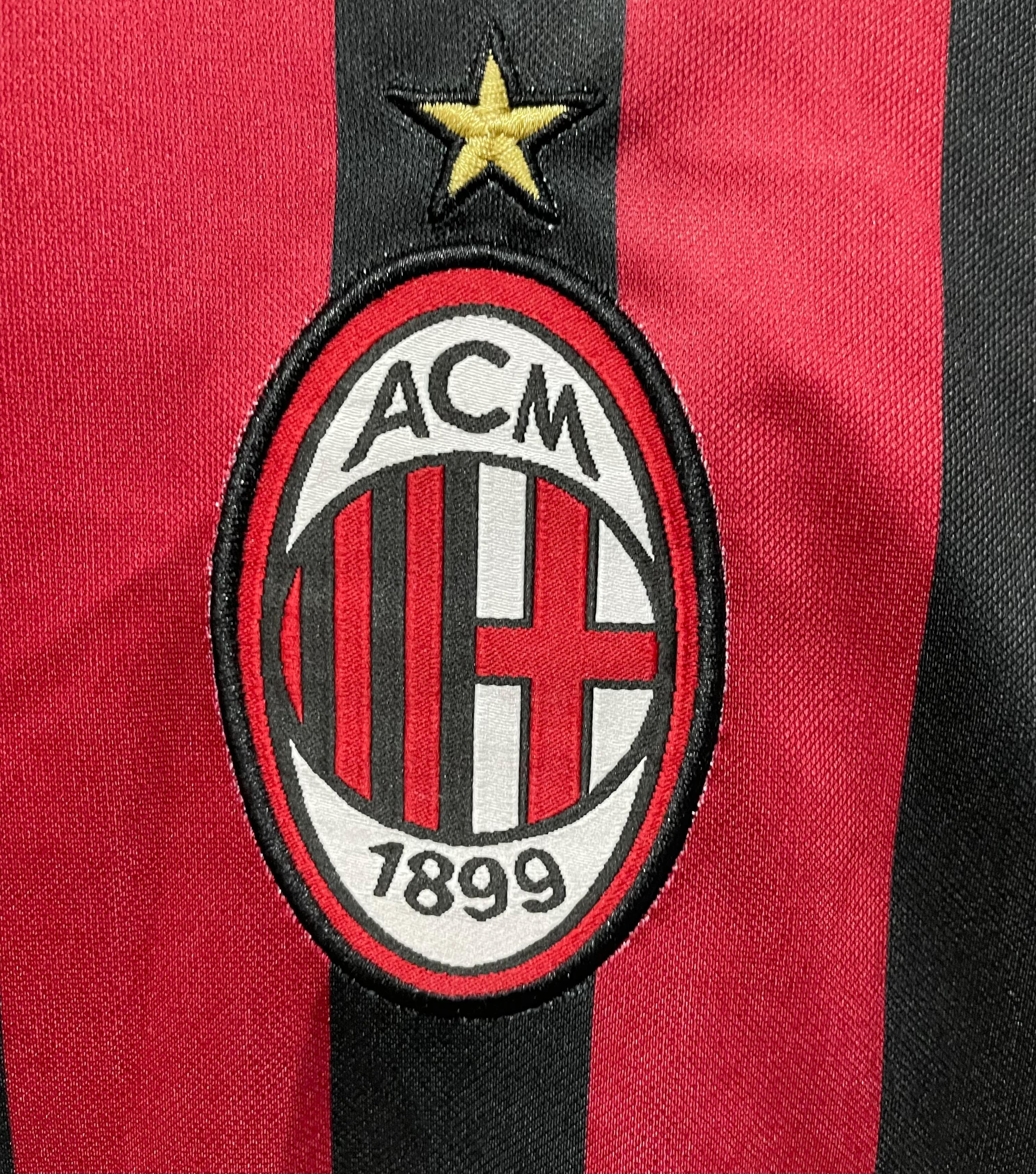2016-17 AC Home Retro Jersey view 6