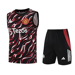 2025-26 Manchester United training vest jersey view 8