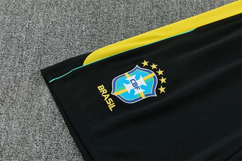 2026-27 Brazil Jordan White Short-Sleeve Training Jersey view 12